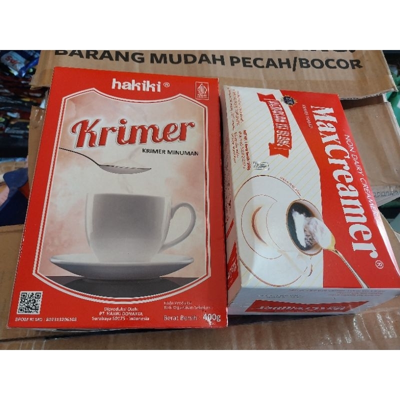 

creamer premium minuman hakiki 400 gram