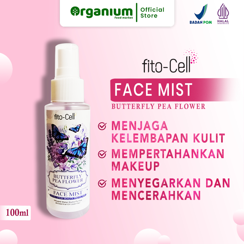 Face Mist FITO CELL Facemist Spray Penyegar Wajah Kulit Lebih Bersinar - 100ml