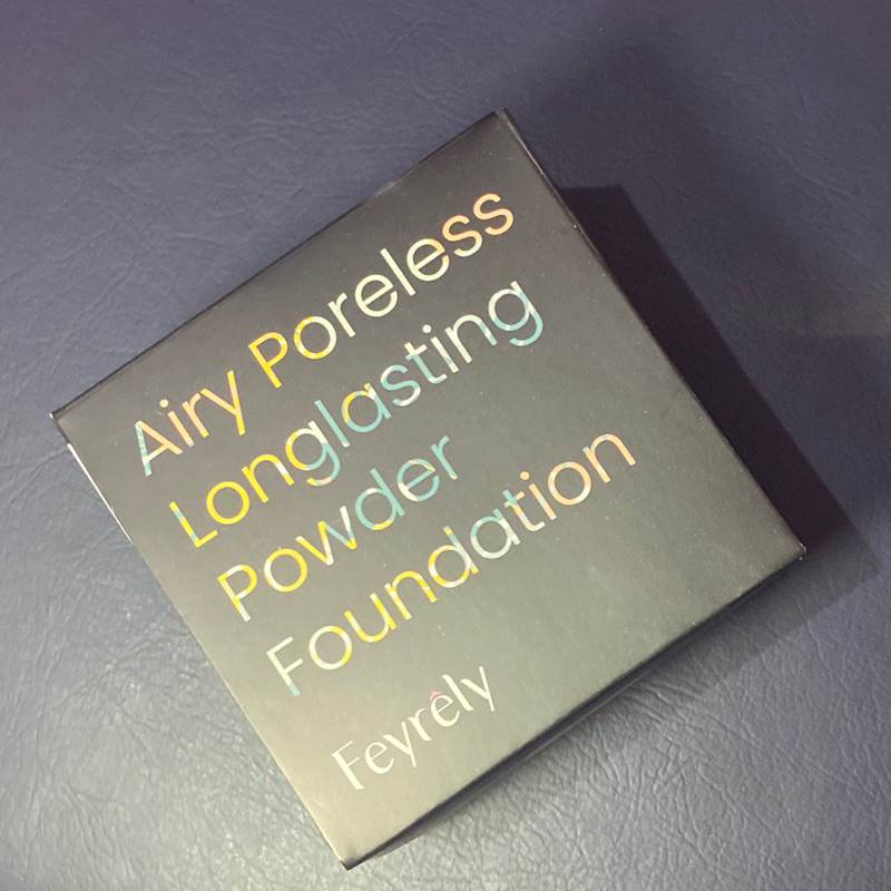 Preloved Feyrely Airy Poreless Longlasting Powder Foundation / Bedak Feyrely Preloved