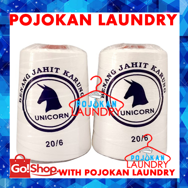 Benang Unicorn/Benang Jahit Karung Unicorn Putih/Benang Karung/Benang Jahit Karung