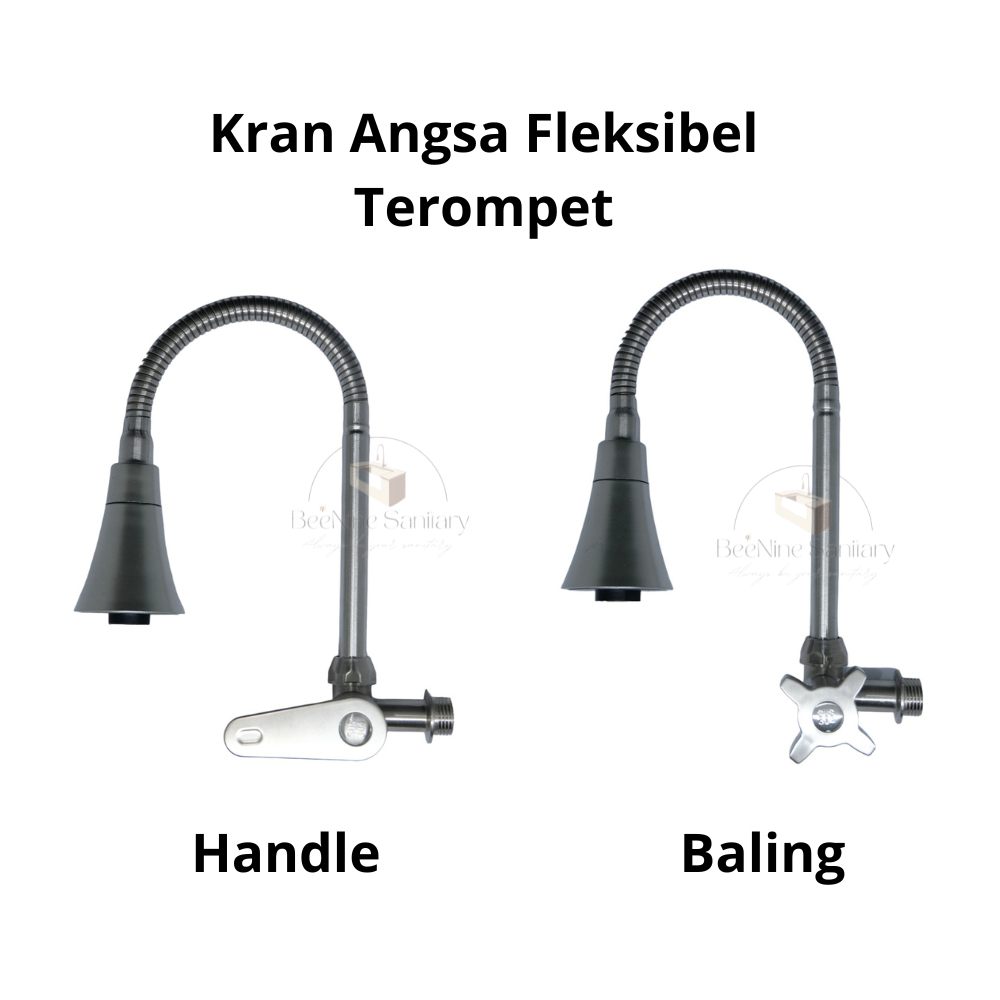 GZR Kran Angsa Fleksibel Terompet / Kran Angsa Fleksibel Filter Besar Model Terompet GZR / Kran Angs