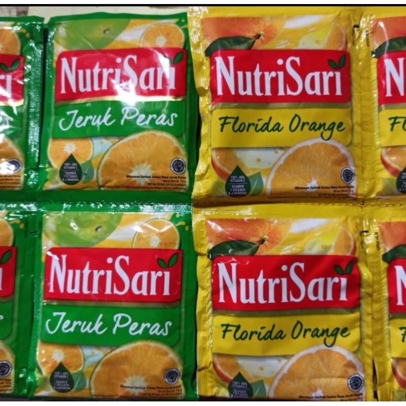 

NUTRISARI NUTRI SARI 1 RENCENG ISI 10 SASET