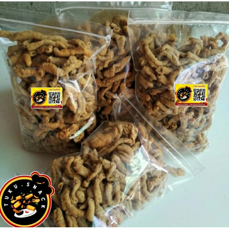 

KERIPIK USUS MURAH/KERIPIK USUS AYAM KRISPI 500 gram