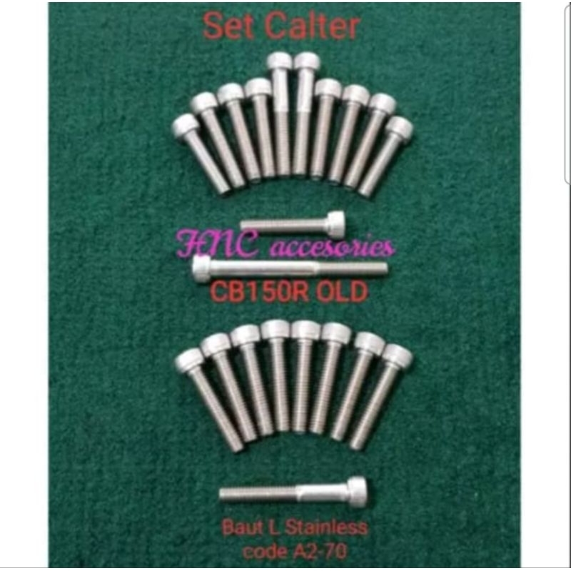 Baut L Stainless Baut Set Calter CB150R OLD