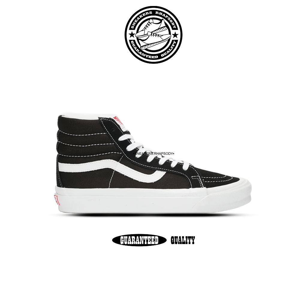 Vans SK8 Hi OG LX Black White