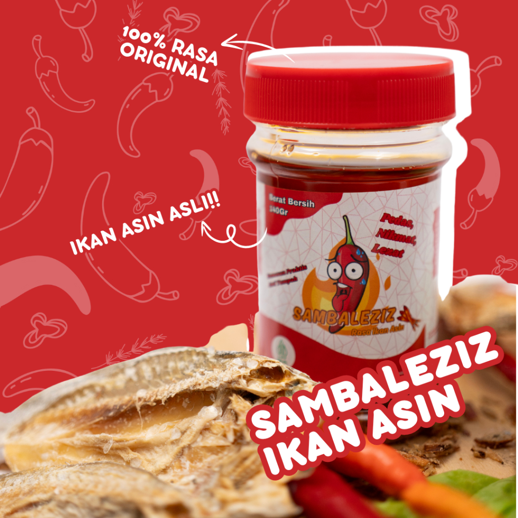 

Sambaleziz Rasa Ikan Asin / Sambal rasa Ikan Asin