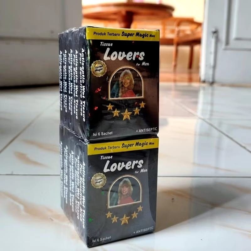 [Whispers] 1SLOP TISU MAGIC MAXX / TISSU LOVERS BINTANG LIMA / SUPER MEJIK TISSUE PRIA TAHAN LAMA