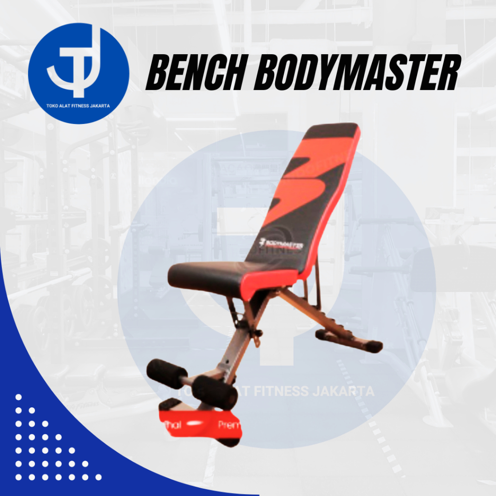 adjustable bench bodymaster alat fitness bench gym ORIGINAL IMPORT