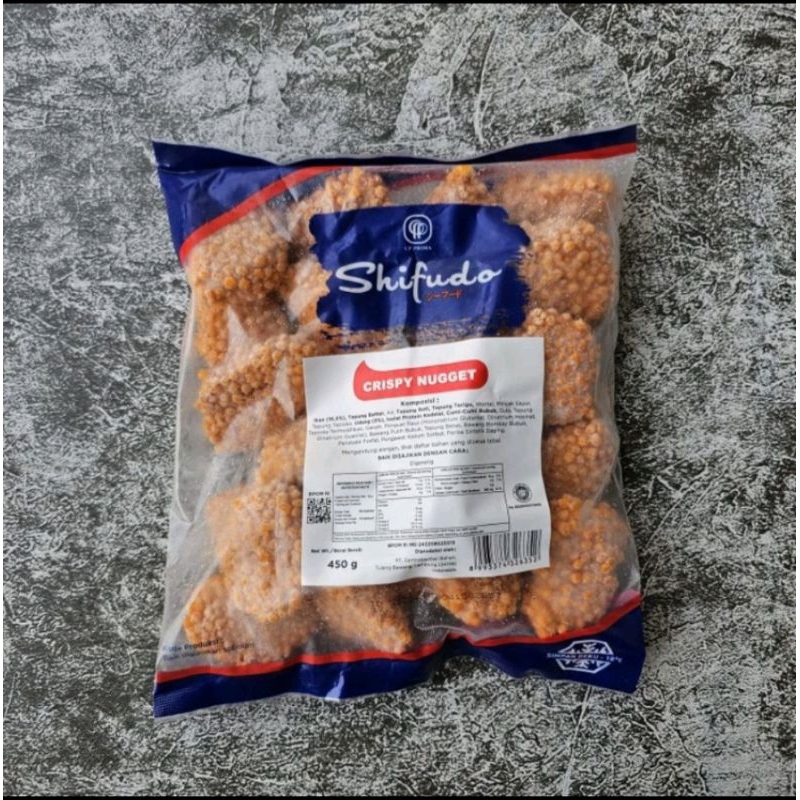 

Shifudo crispy nuget ikan 450gr