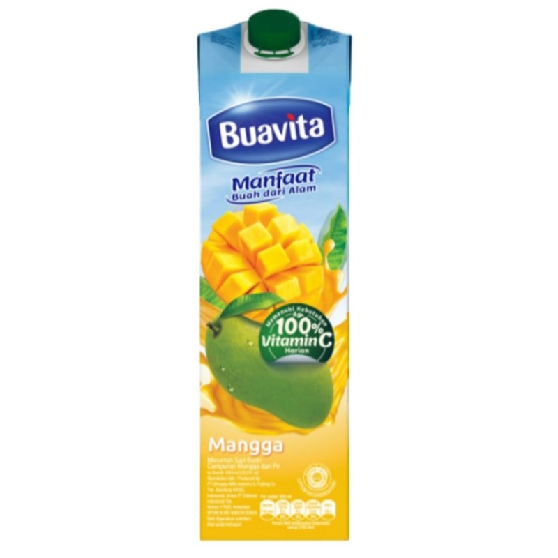 

Buavita Jus Buah Mangga asli 1 liter