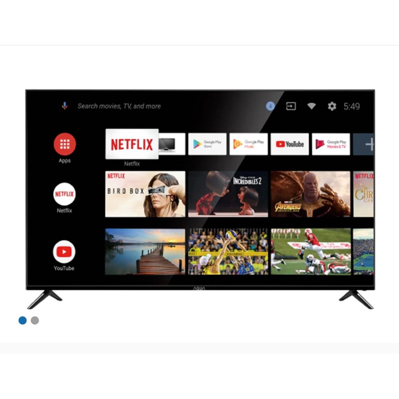 AQUA 4K SMART ANDROID TV 58 INCH