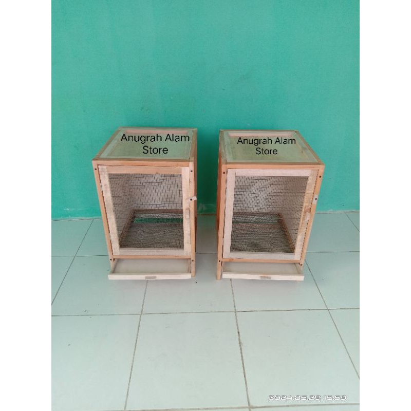 KANDANG IGUANA~KANDANG TOKEK~KANDANG HEWAN SERGAGUNA 40x40x60