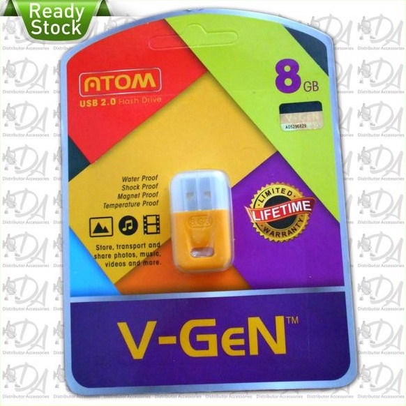 Flashdisk Vgen Atom 8gb  USB Flash disk 8 gb flash drive waterproof x G1J3