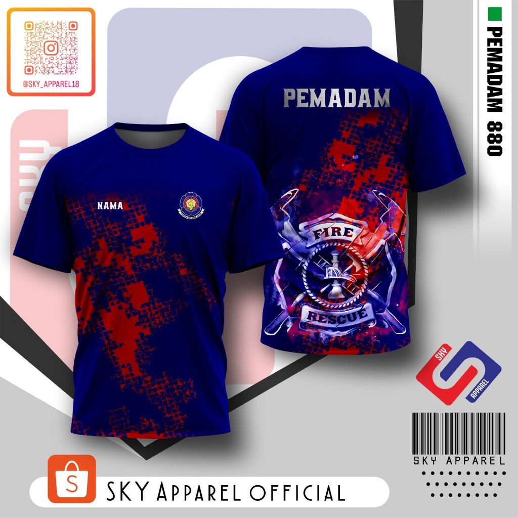 JERSEY DAMKAR | JERSEY DAMKAR SATUAN | JERSEY DAMKAR CUSTOM | BAJU DAMKAR | BAJU DAMKAR SATUAN | BAJ