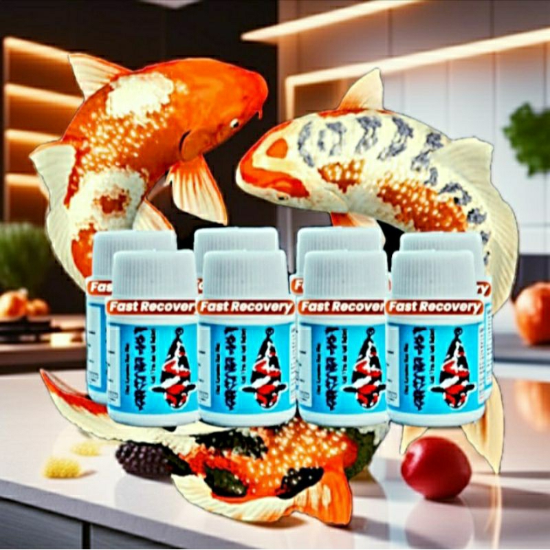 OBAT KARANTINA IKAN FAST RECOVERY 50ML|CUPANG,LOUHAN,DISKUS,CANNA,KOI,GOLDFISH,ARWANA, PEMBASMI SEGA