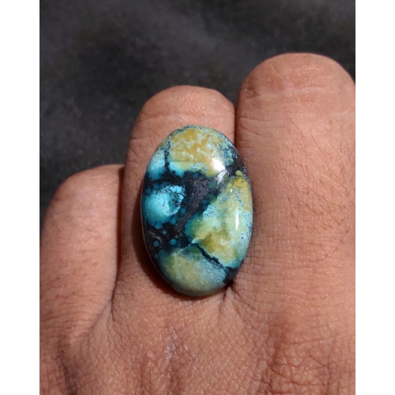 HQ NATURAL TURQUOISE - PIRUS HUBEI-XINJIANG-KOLEKTOR ITEM-MICRO AGEMAN-LAWASAN-JADOEL-CEPLOK KURO-DW