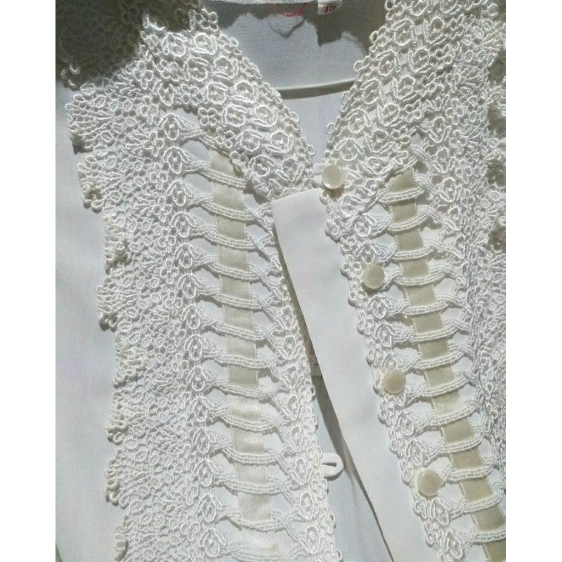 Kebaya crop top modern