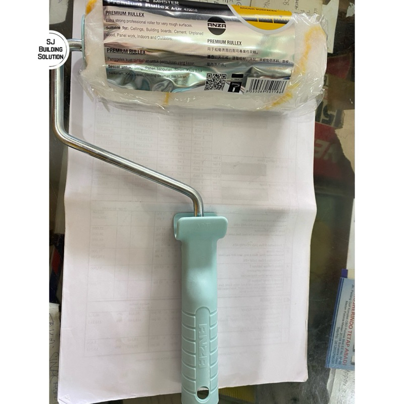 (100%ORIGINAL)ANZA 7"-MICI 7" INCH KUAS ROLL CAT ROLLER KUAS ROL