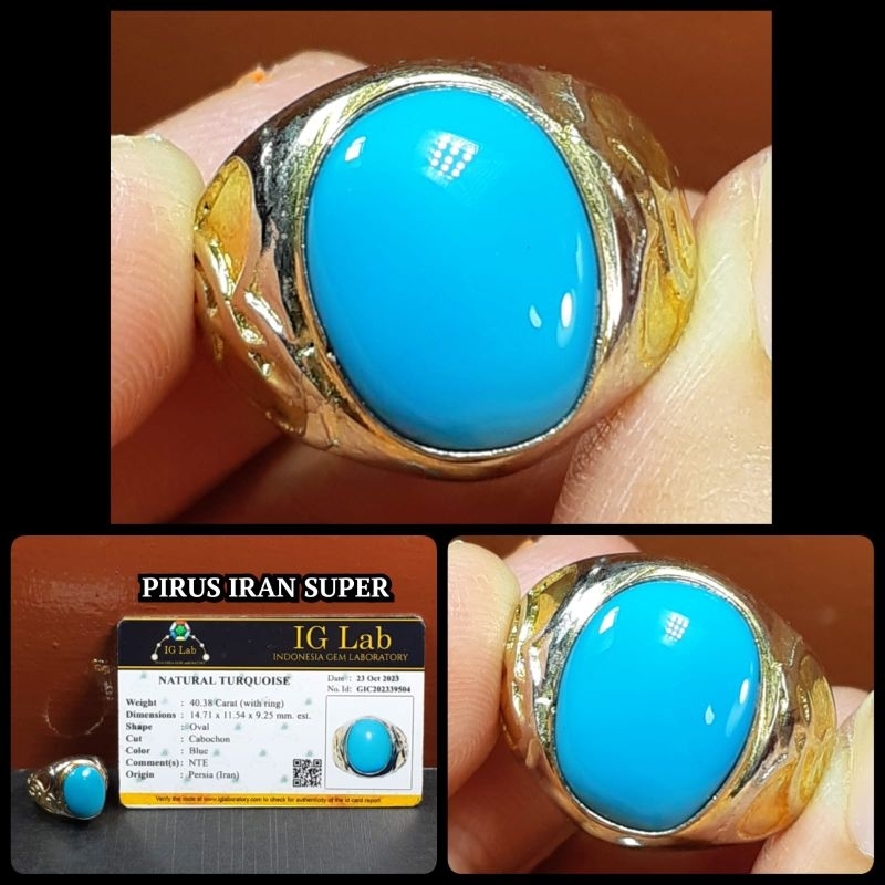 PIRUS POLOS KELAS KONTES HQ + RING PERAK ASLI