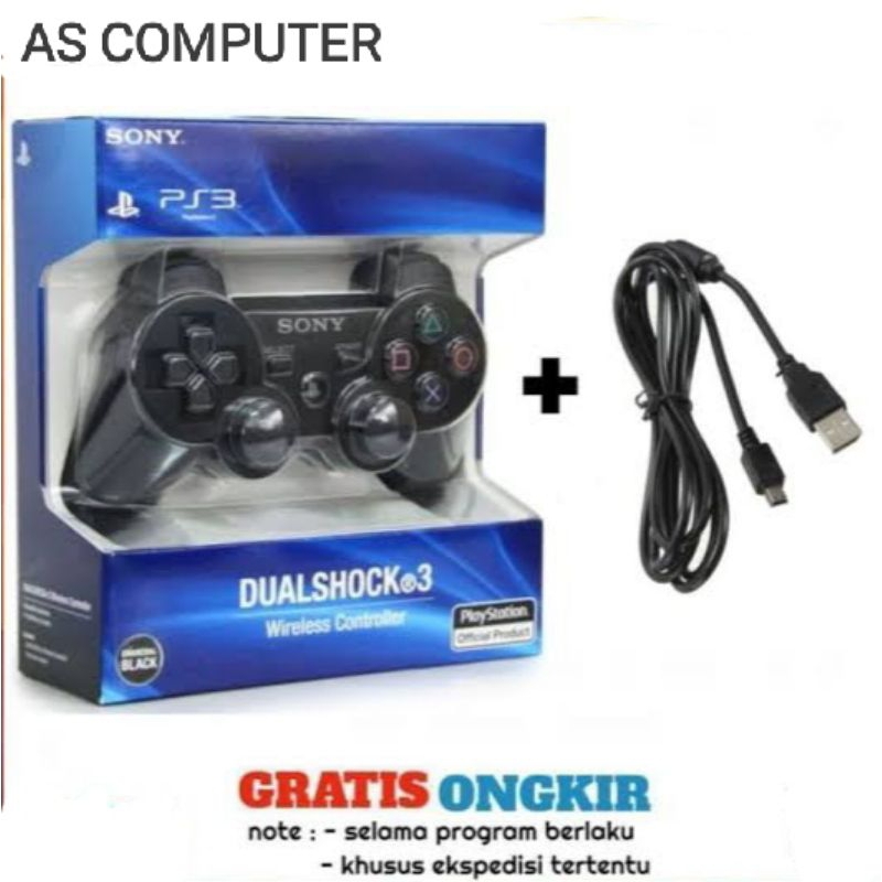 Stick Controller For PS3 Hitam ORIGINAL Sony