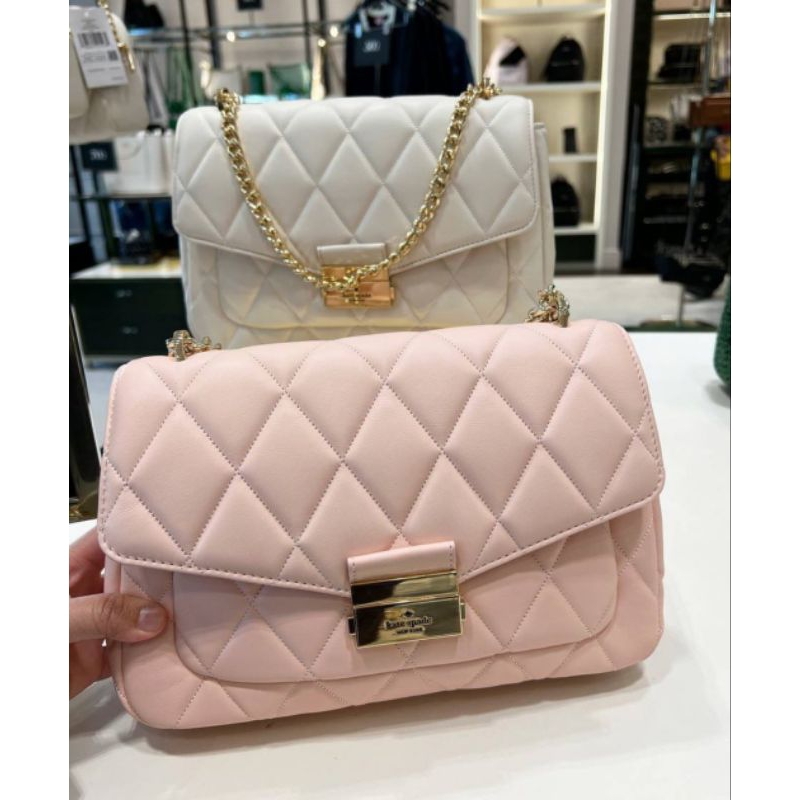 tas original Ks Carey smooth quilted leather medium