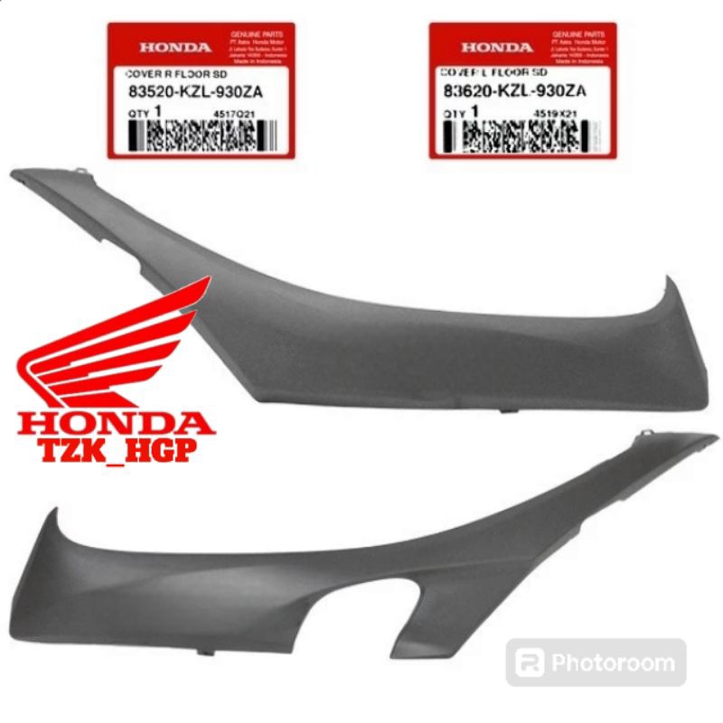 83520-KZL-930ZA 83620-KZL-930ZA Cover dek samping pijakan kanan kiri spacy karbu & fi original