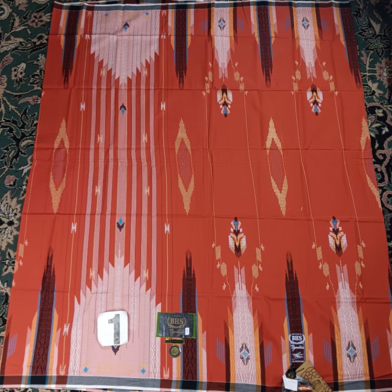 SARUNG BHS SIGNATURE GOLD S77 SGC 1 ORANGE MS MESRES SUTRA