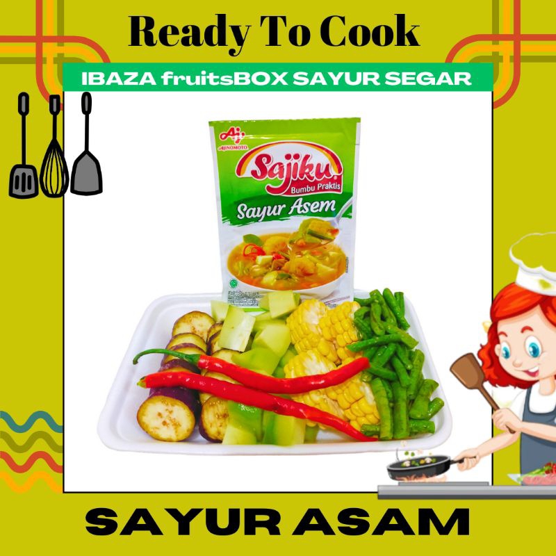 

Sayur Asam Racikan Paket Sayur Lengkap Dengan Bumbu Racik