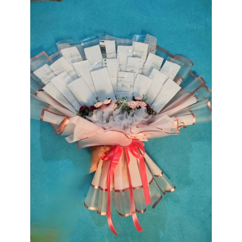 Buket Uang Kosong 20 Lembar | Buket Uang Jumbo by Fima Bouquet