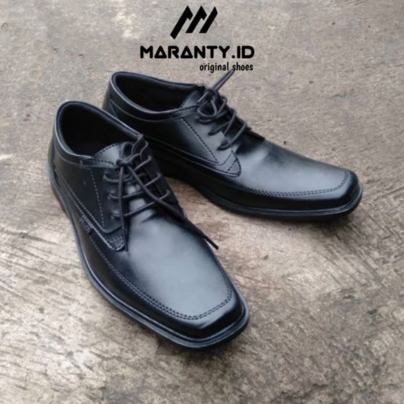 Maranty.id official_ Sepatu pentople peria kulit pormal kerja kantoran kondangan.