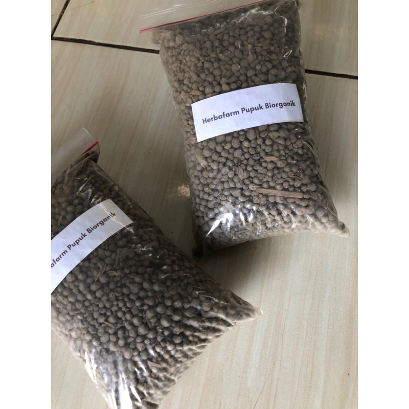 Pupuk Organik Herbafarm Granul - kemasan 500gr pupuk tanaman organik