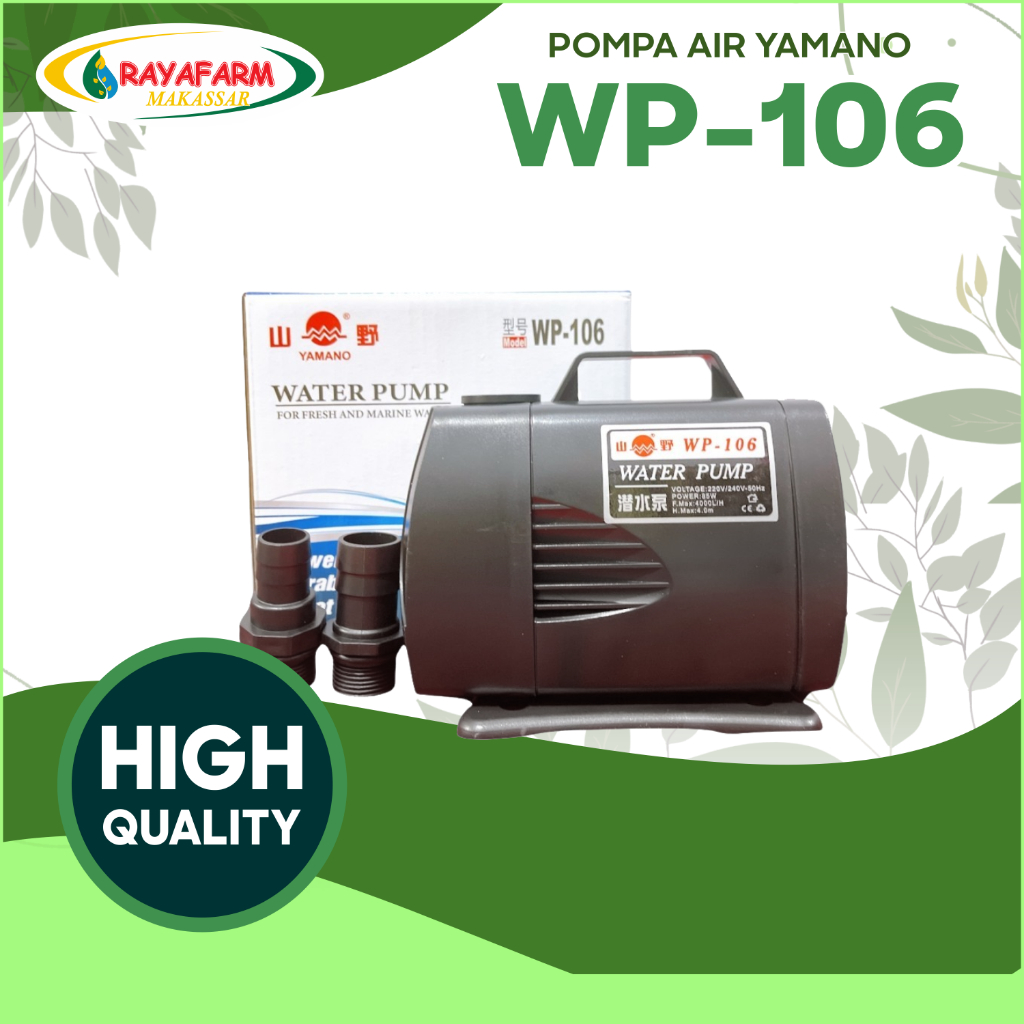 Pompa Celup Tanaman Hidroponik Yamano WP 106