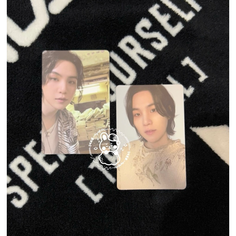 BTS Suga D-Day album photocard