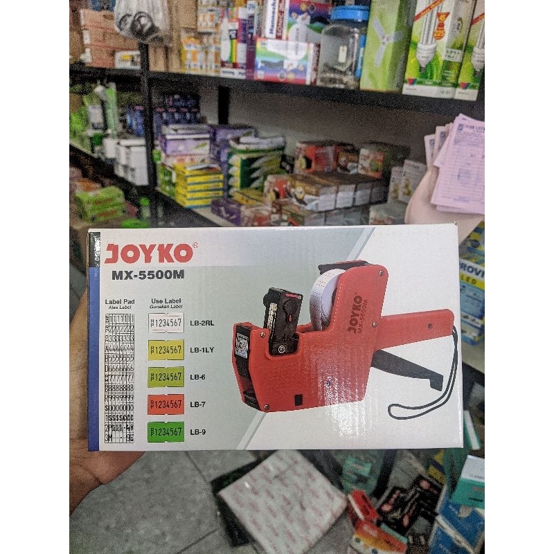 

JOYKO MX-5500M PENCETAK LABEL HARGA MANUAL