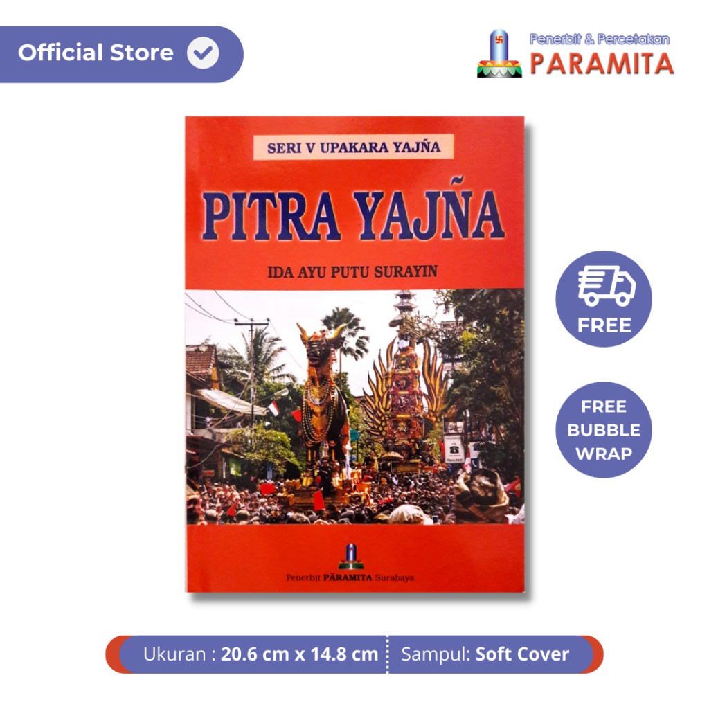 Buku Agama Hindu Seri V Upakara Yajna: Pitra Yajna ׀ Penerbit Paramita