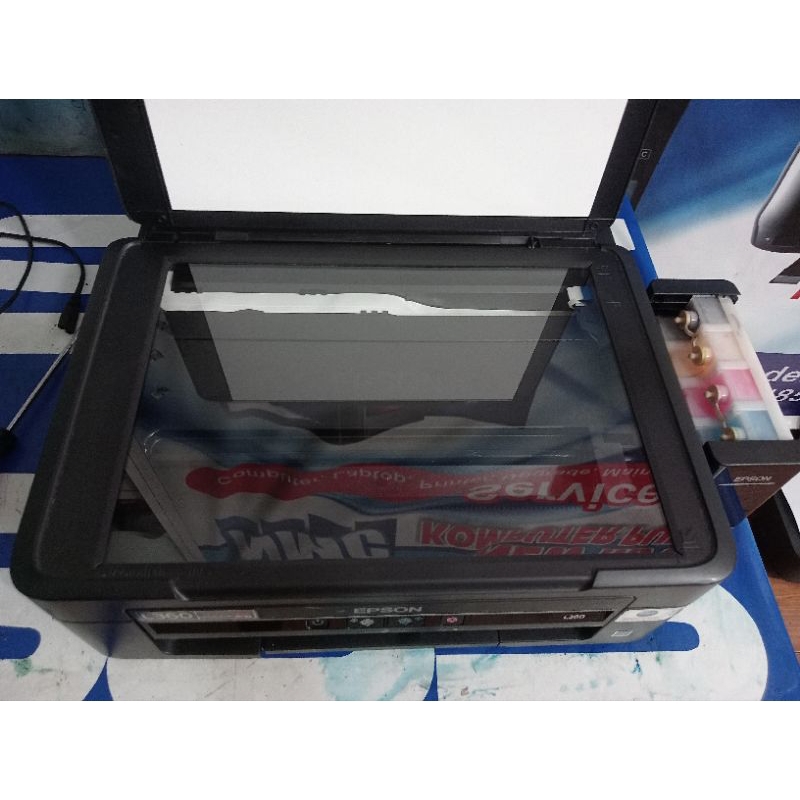 printer Epson L360 print scan copy kosongan tanpa head