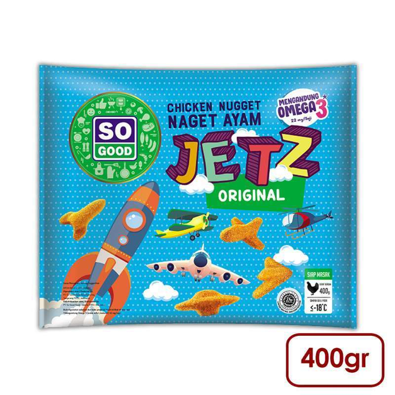 

SO GOOD Chicken Nugget Jetz (Naget Ayam) 400gr