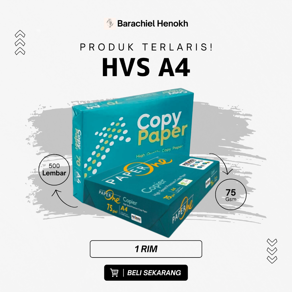 

Kertas HVS 75 Gsm - 1 RIM