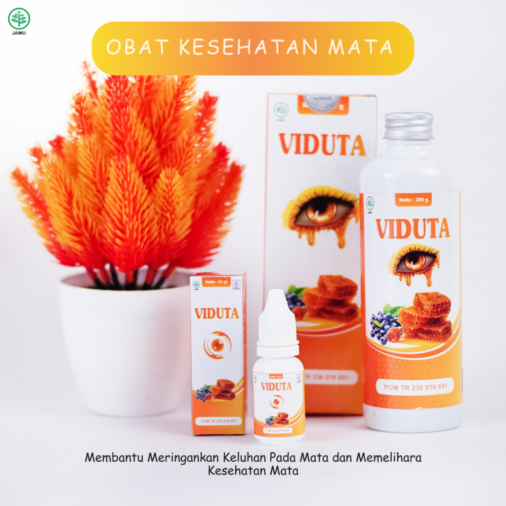 [Vitamin Mata Herbal] Madu Viduta untuk Mata glaukoma Vitamin Obat Mata Glaukoma, Penglihatan Buram 