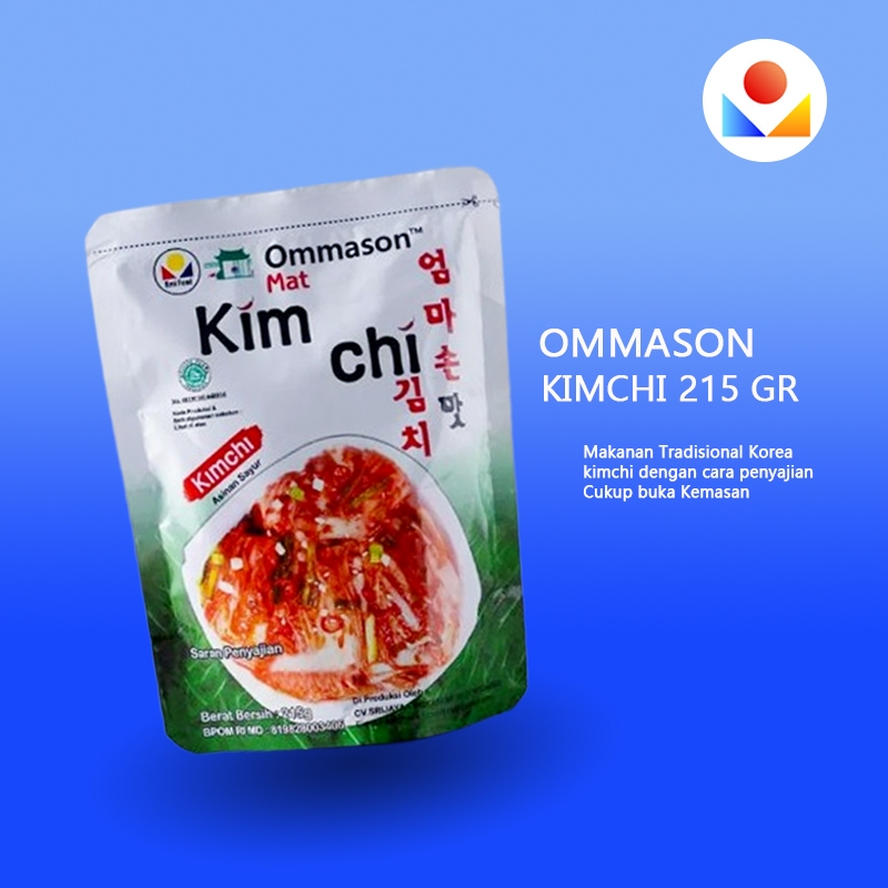 

Ommason Kimchi 215gr Makanan Khas Korea / Best Seller Instan / Makanan Korea Viral /1 pcs