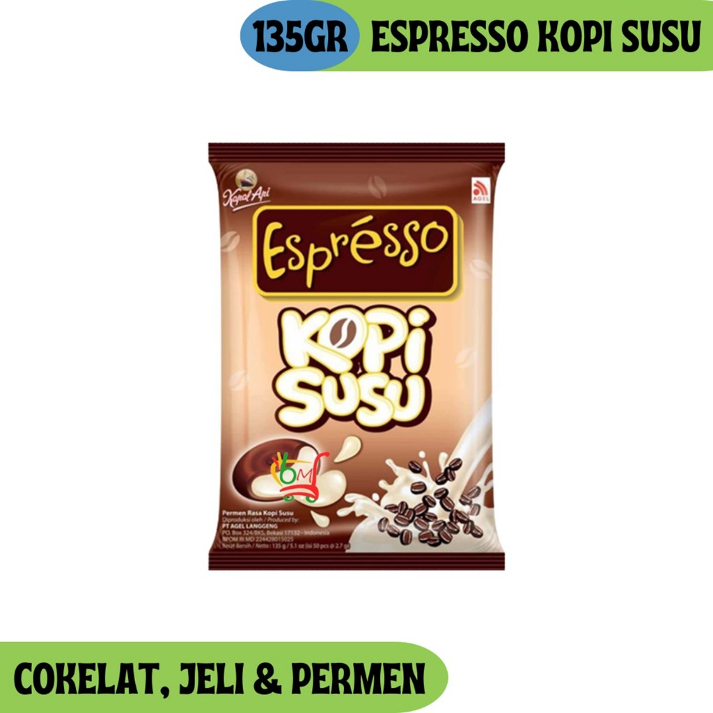 

Permen Espresso Kopi Susu dari Kapal Api Permen Kopi dengan Susu