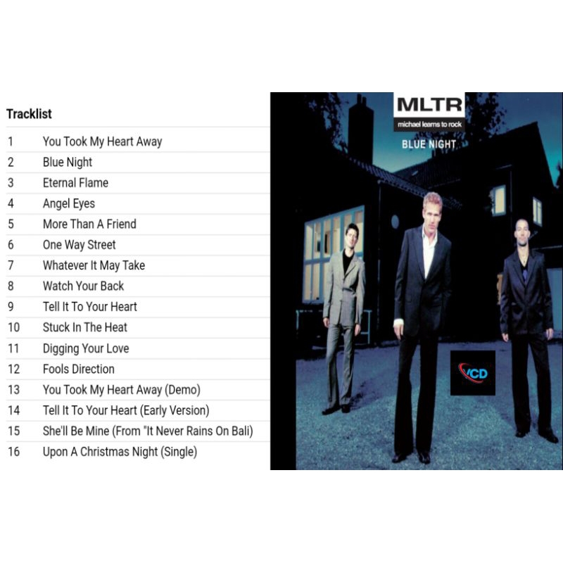 michael learns to rock vcd blue night album 2000