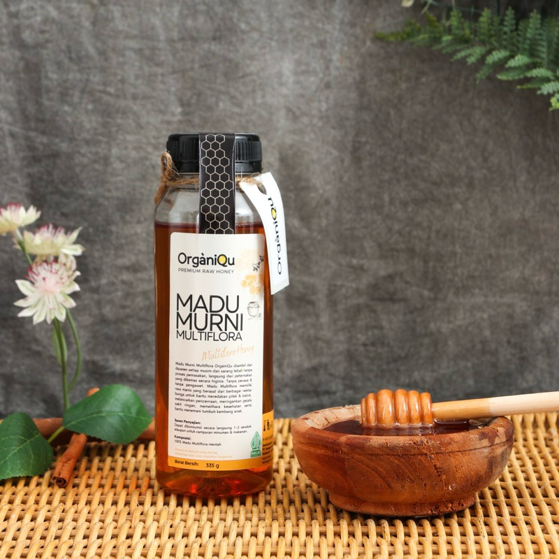 

à Premium Raw Honey Multiflora Pure madu murni mentah supplement imun anak & dewasa (flu, alergi, sendi, tulang, demam & diare)