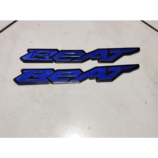EMBLEM BEAT TIMBUL LOGO BEAT BUKAN STIKER ATAU STICKER TIMBUL STIKER MOTOR EMBLEM LOGO BEAT 3D TIMBU