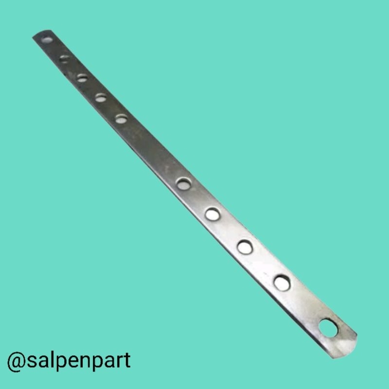 PENGGARIS BESI CHROME/PANGKON KNALPOT RACING