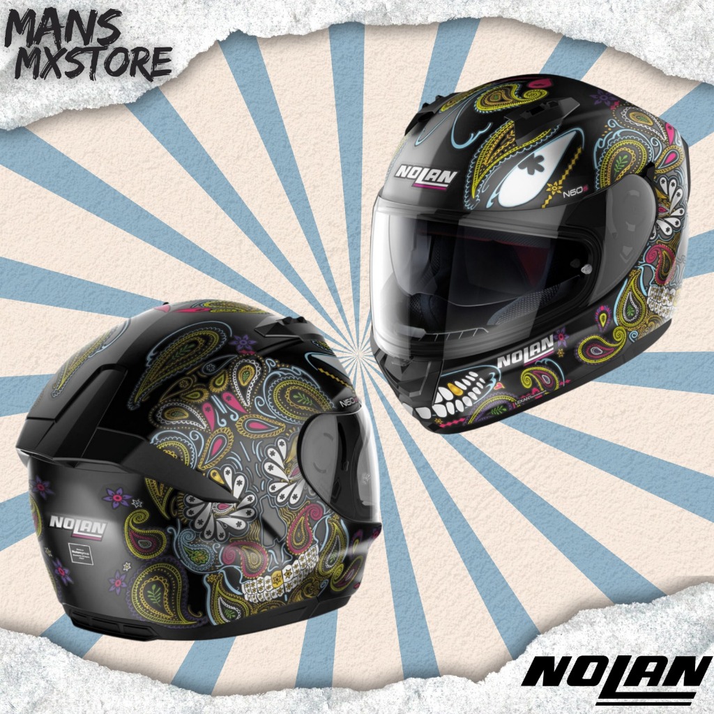 HELM NOLAN N606 FULL FACE HELM DOUBLE VISOR N60.6
