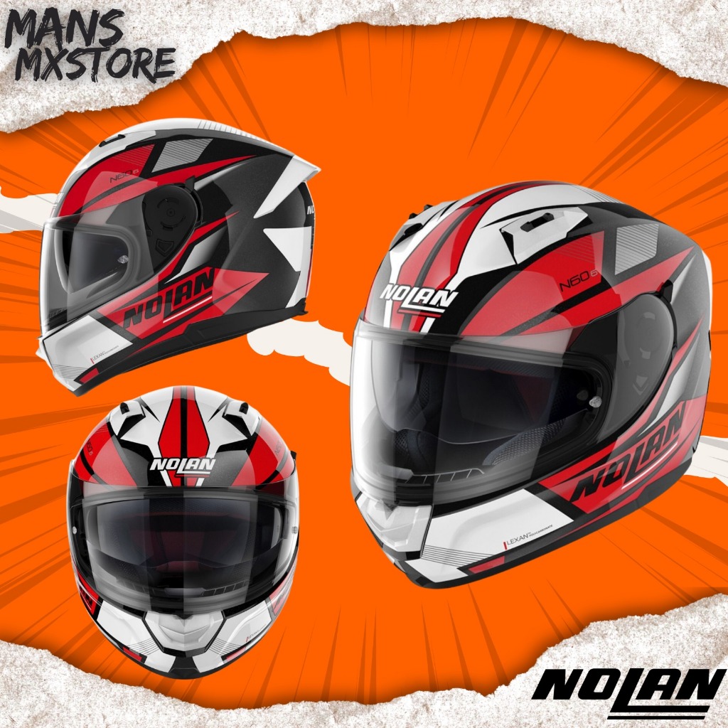 HELM NOLAN N606 DOWNSHIFT 036 HELMET FULL FACE N60-6
