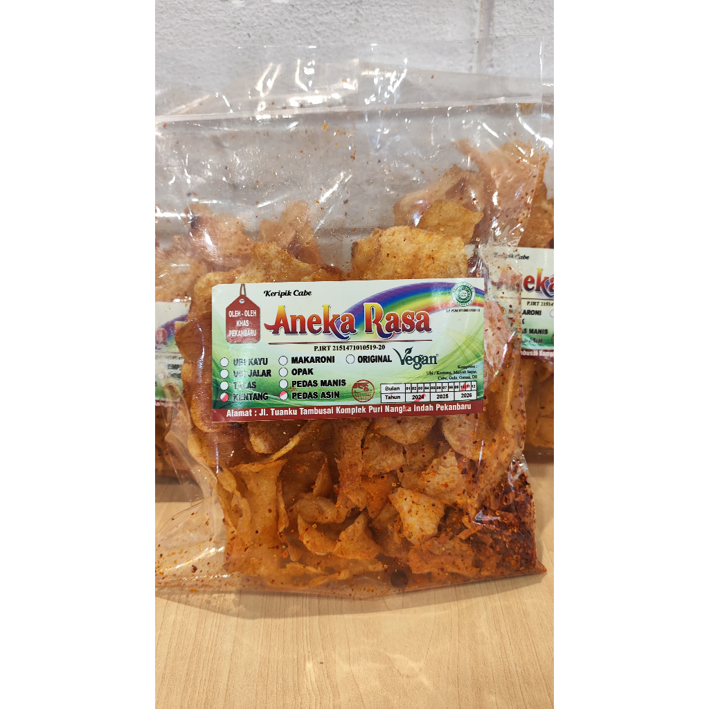 

KERIPIK ANEKA RASA VARIAN KENTANG VEGETARIAN