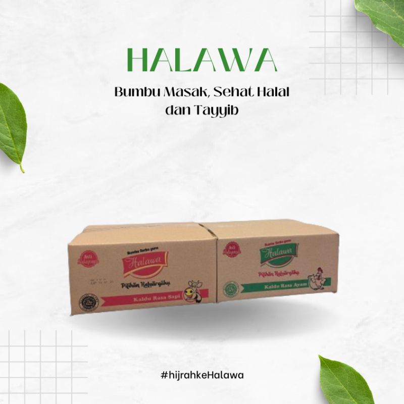 

Halawa Ayam & Sapi 1 Karton (kemasan 500 gr)