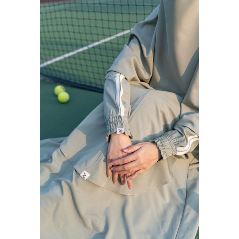 [READY] RIADA SET BY ZANUBA/GAMIS SPORTY/ GAMIS SET KHIMAR/ GAMIS KEKINIAN/ GAMIS TERBARU/ GAMIS REA